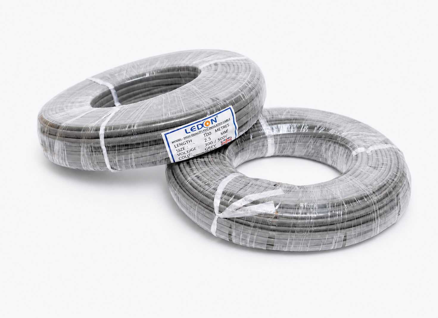 LEDON PVC insulated electrical cable coils